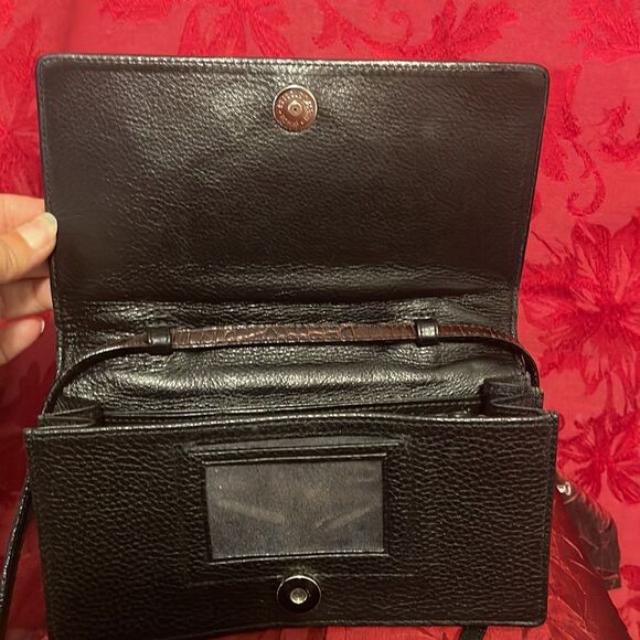 Brighton Leather Croc 2 Tone‎ Wallet Purse - Picture 5 of 8